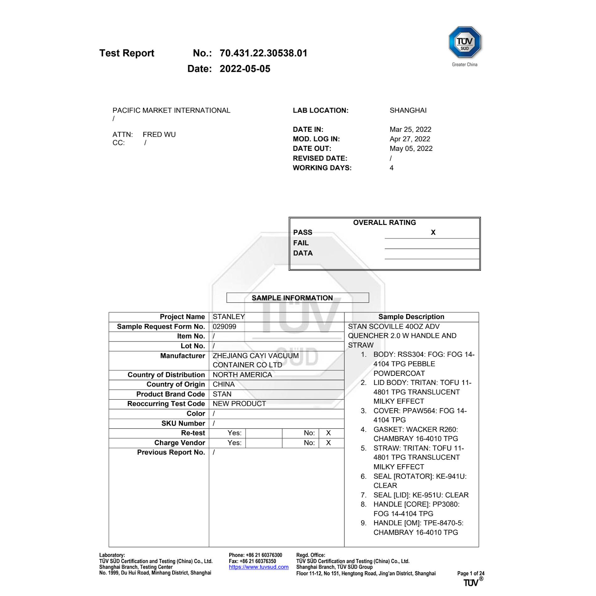 Stanley Quencher H2.O FlowState™ Tumbler 40oz 223