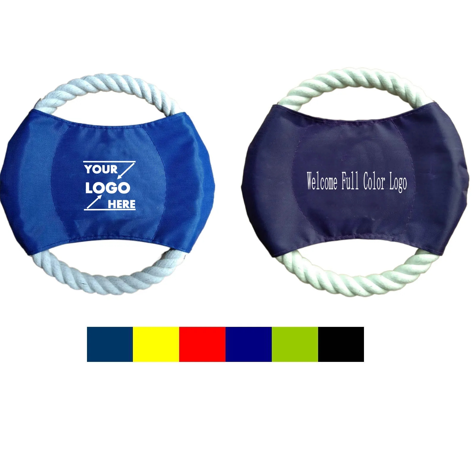 Round Cotton Rope Flying Disc 2