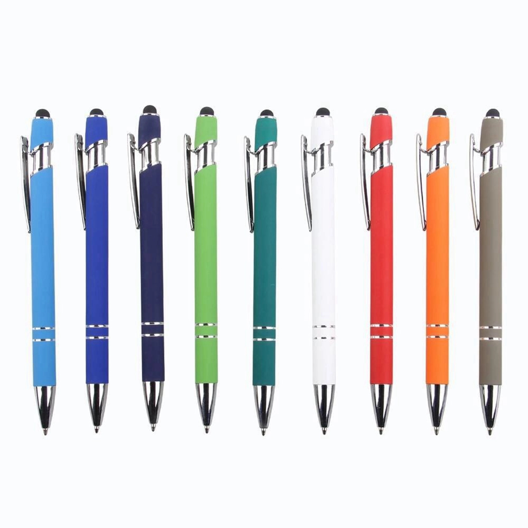 Metal Stylus Ballpoint Pen With Logo 22