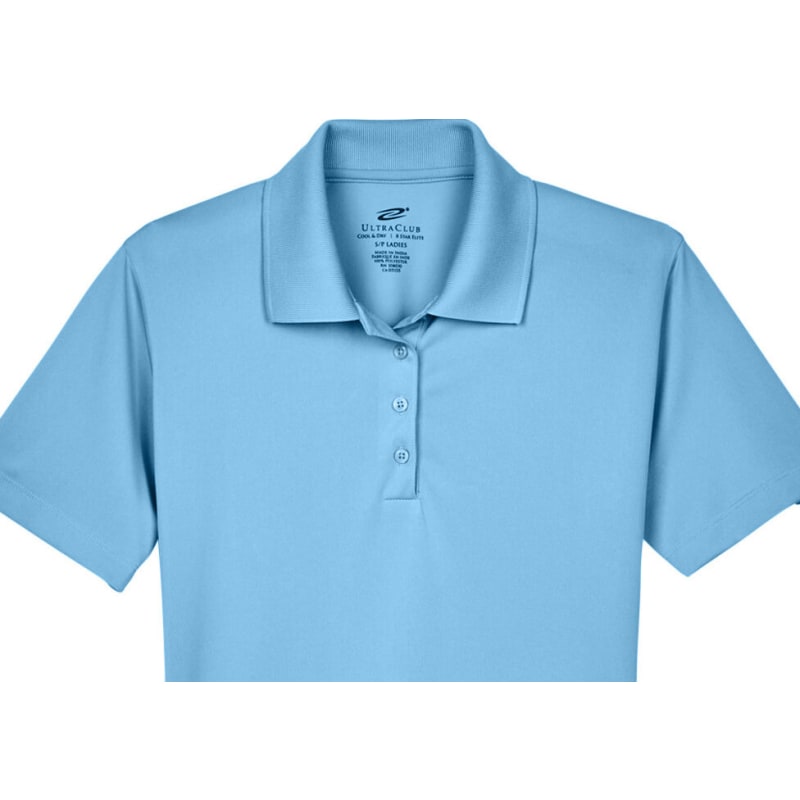 UltraClub Ladies' Cool & Dry 8-Star Elite Performance Interlock Polo 51