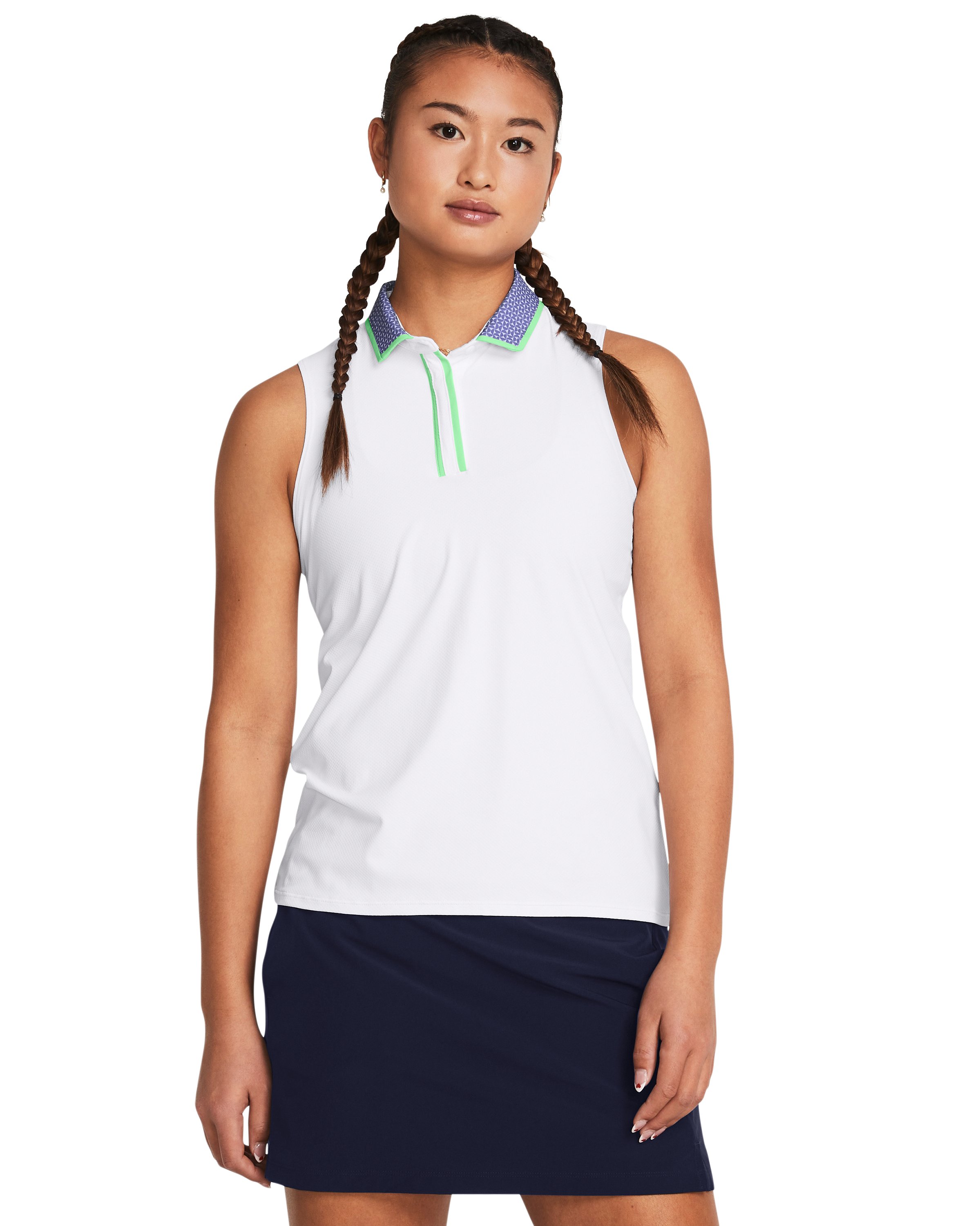 UA Iso-Chill Women's Sleeveless Polo 2