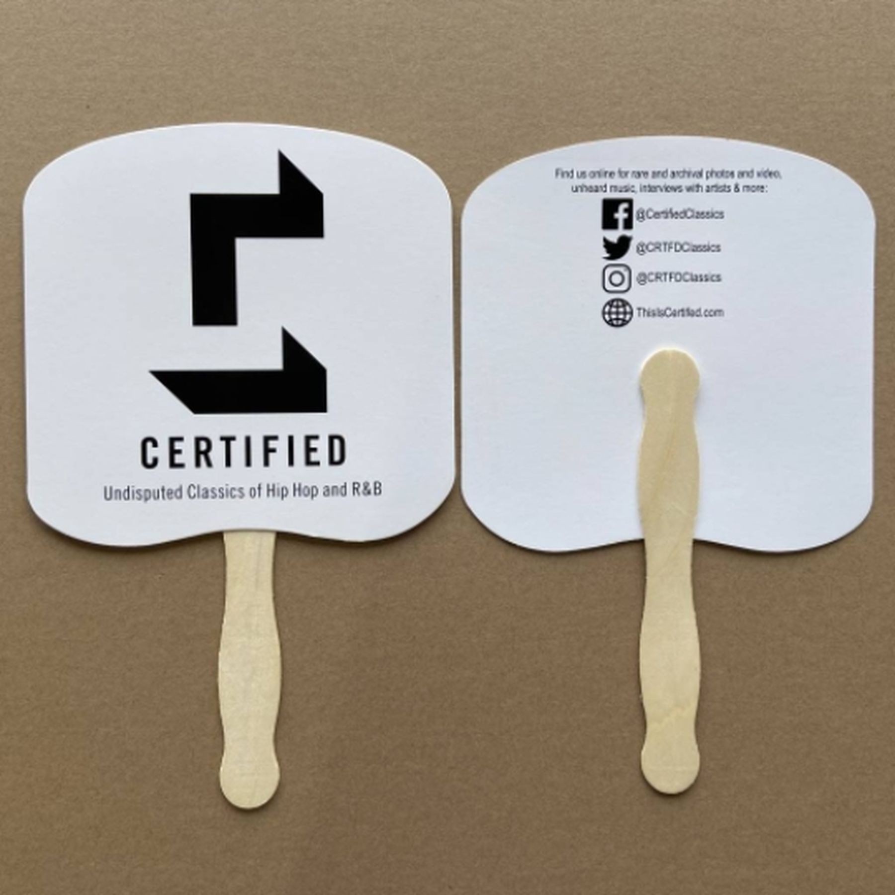 Custom Parlor And Church Hand Fan With Wooden Handle 6