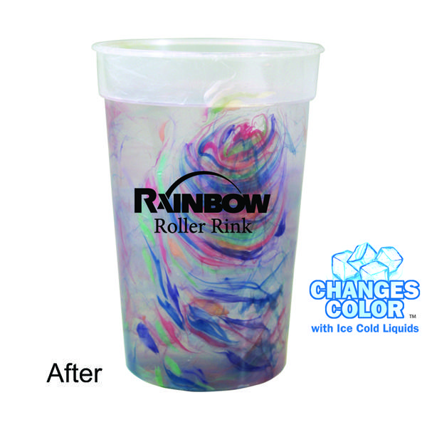 Mood™ 17 oz. Rainbow Confetti Cup 1