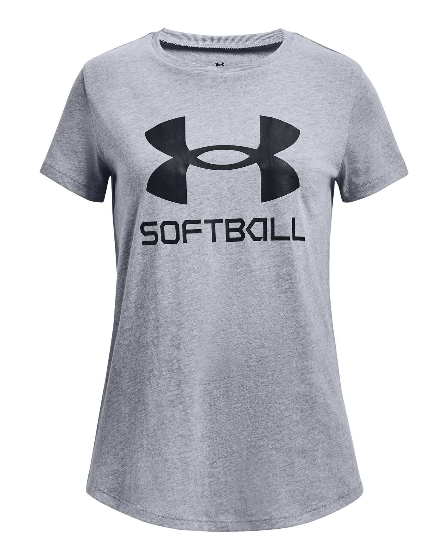 UA Softball Logo Girls' Short Sleeve 3