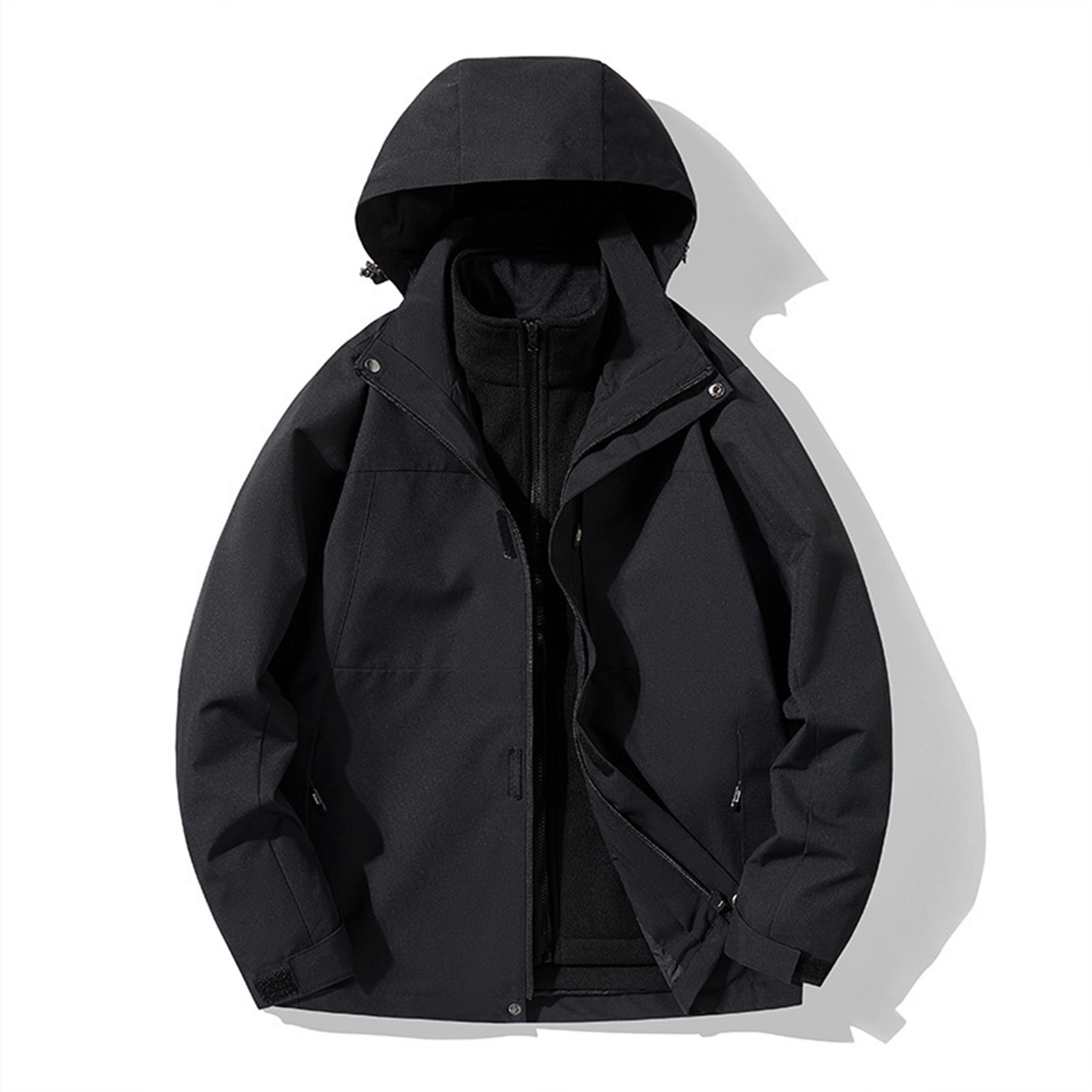 2 Piece Winter Hooded Jacket 3