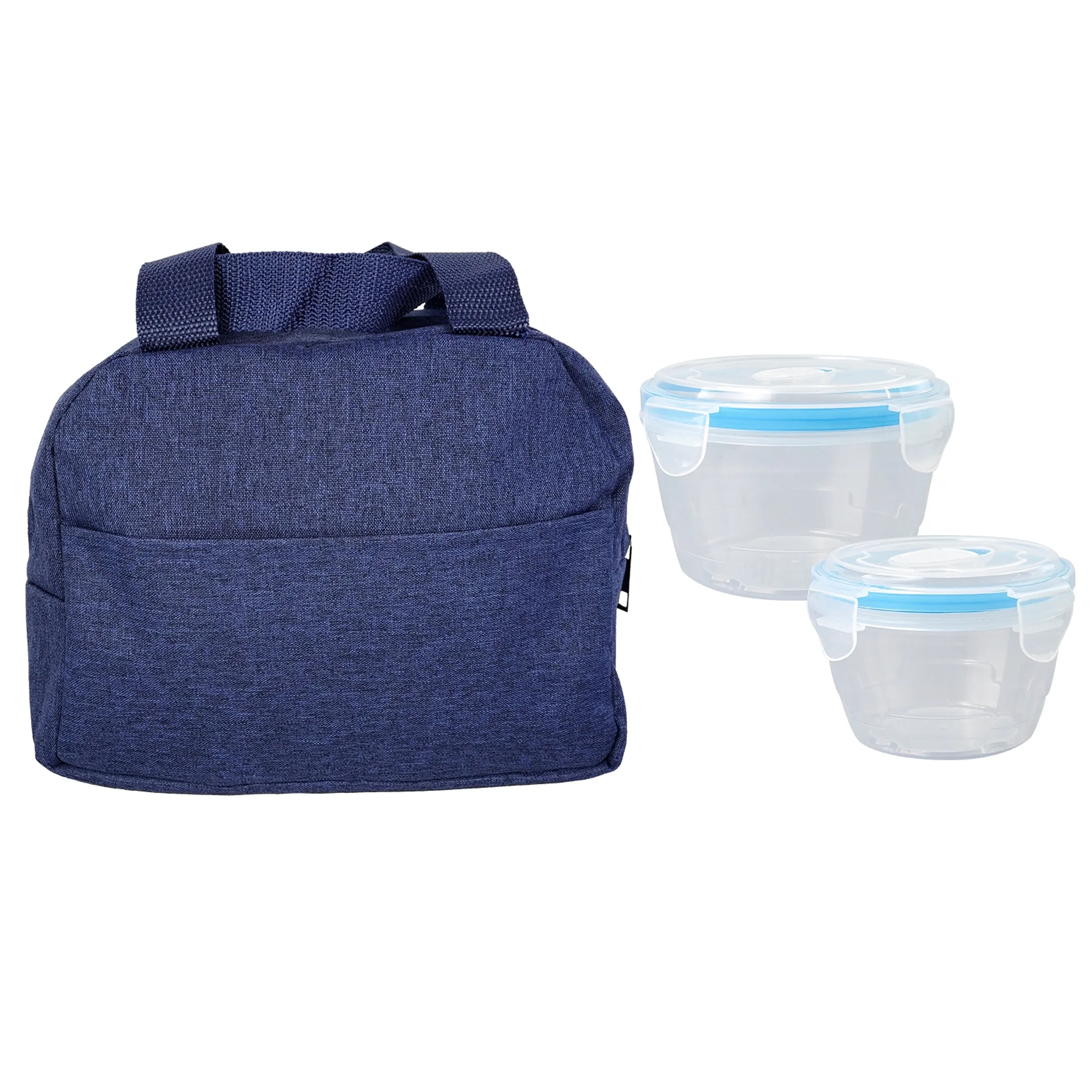 NESTED HEATHERED LUNCH COOLER 2