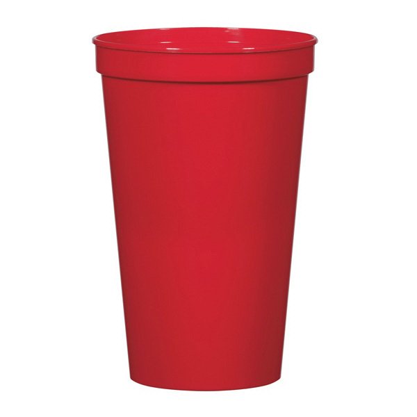 22 Oz Reusable Plastic Stadium Cups 7