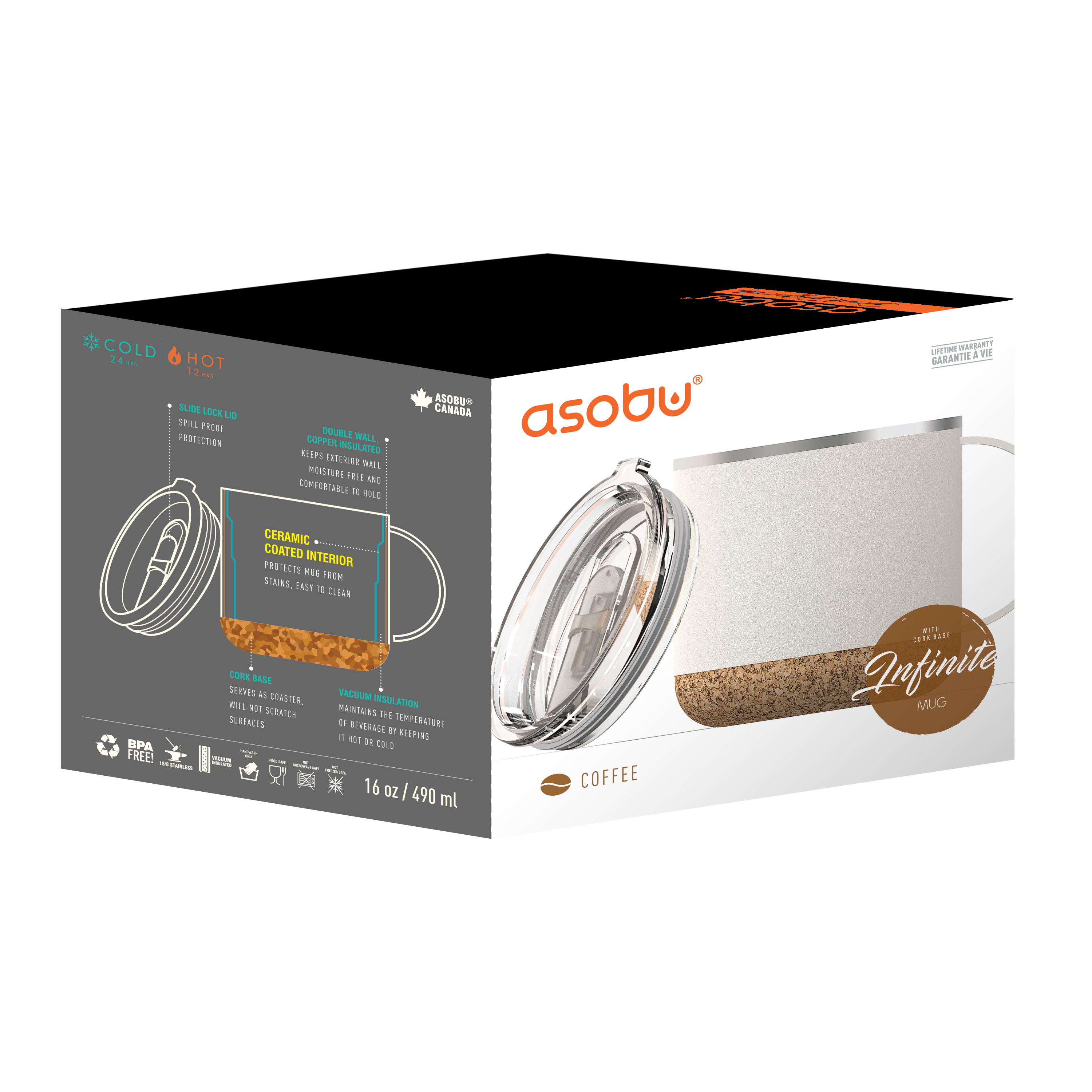 Asobu 16 Oz. Infinite Mug 5