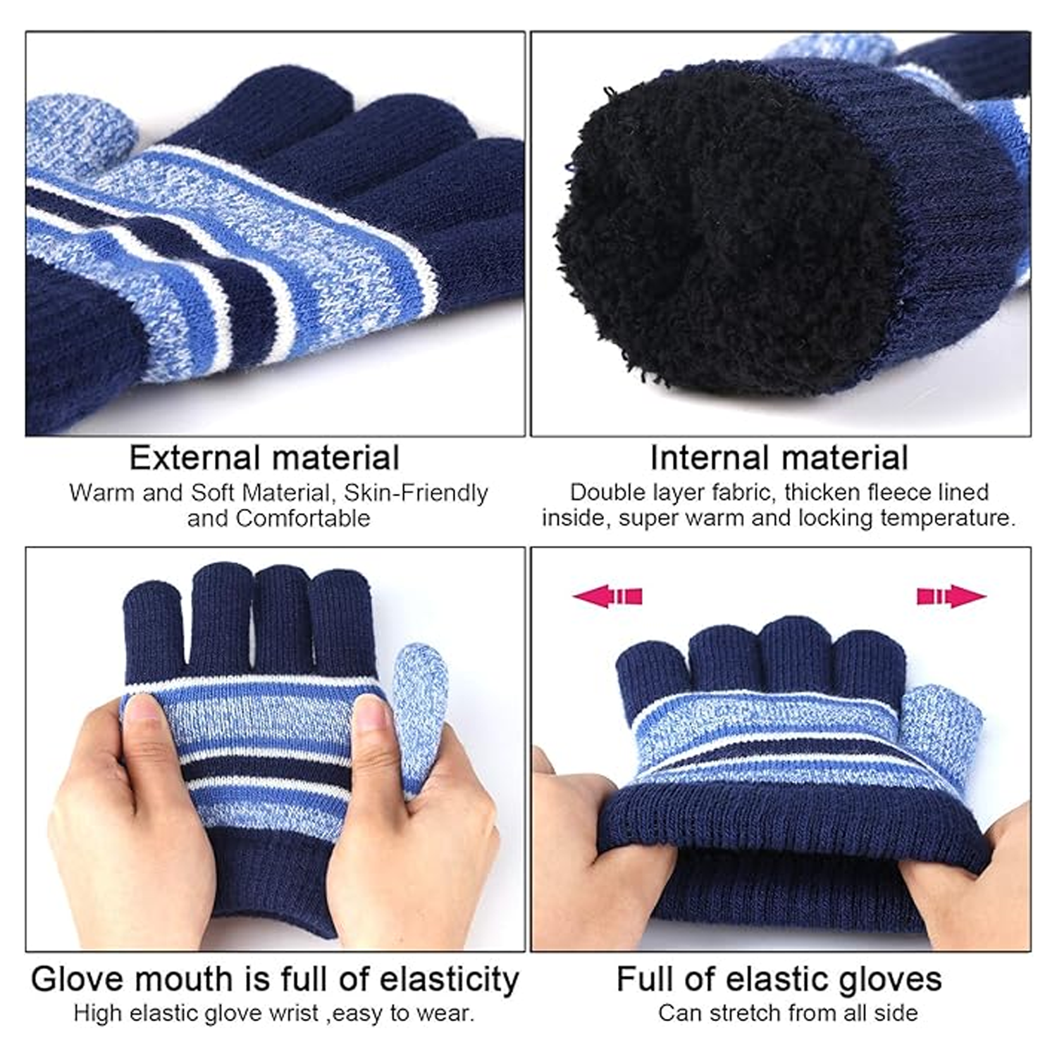 Boys Hat,scarf & Glove Set 3