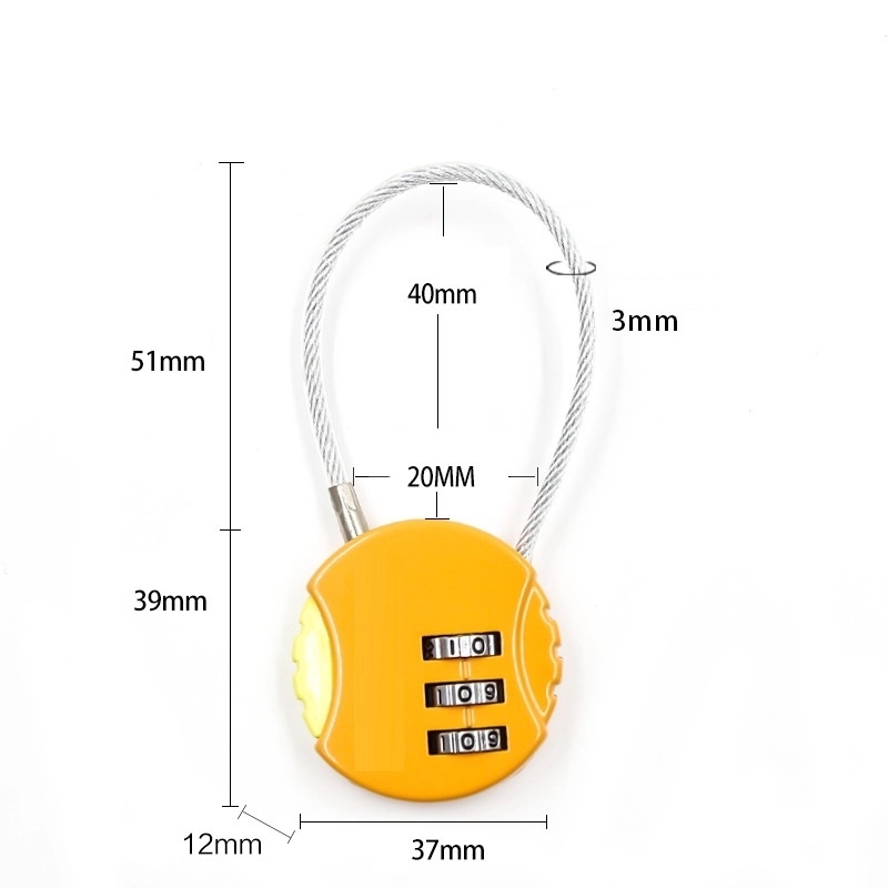 Combination Code Wire Lock 2