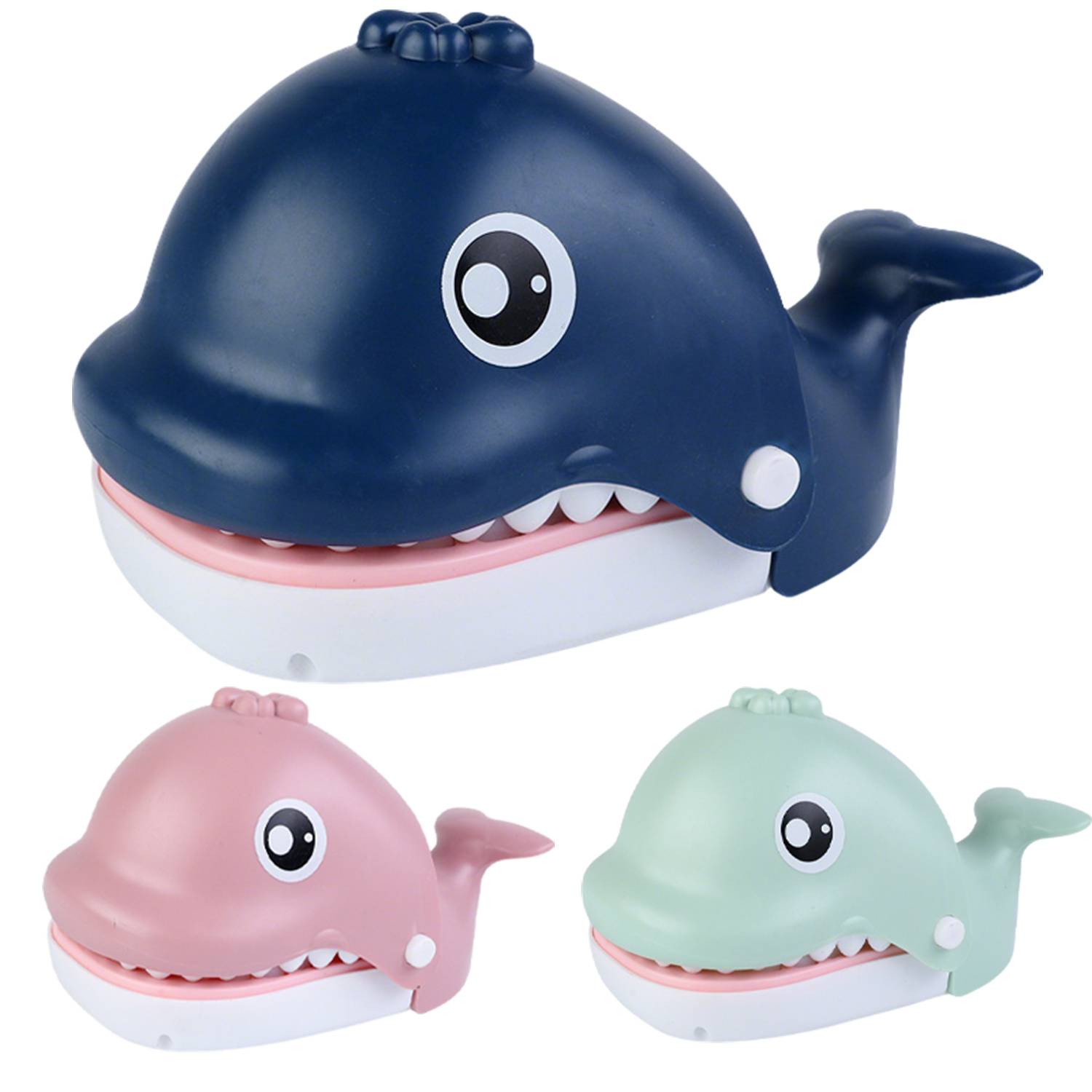 Kids Cute Whale Dentist Bite Finger Game Toy 6
