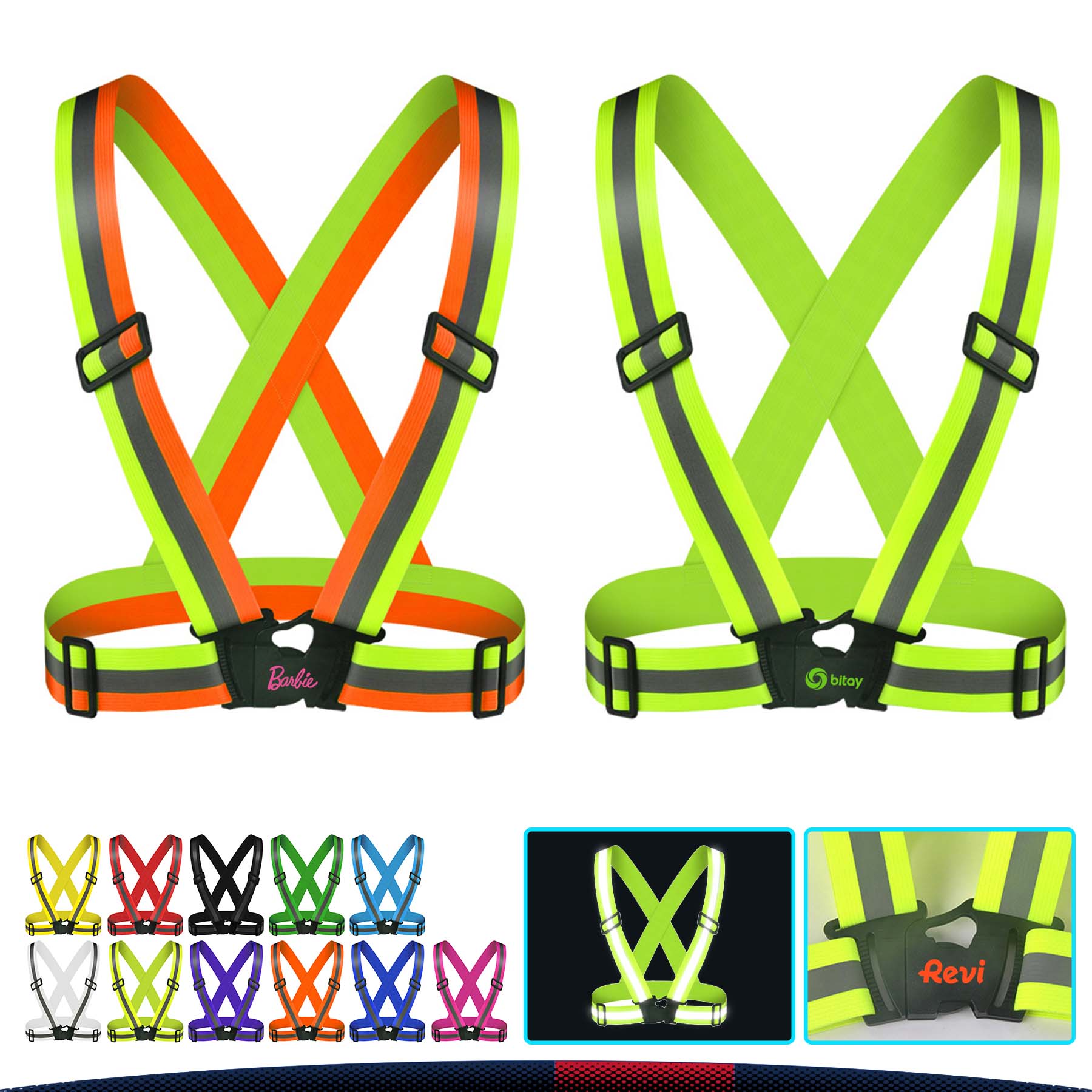 High Visibility Reflective Safety Belt 9