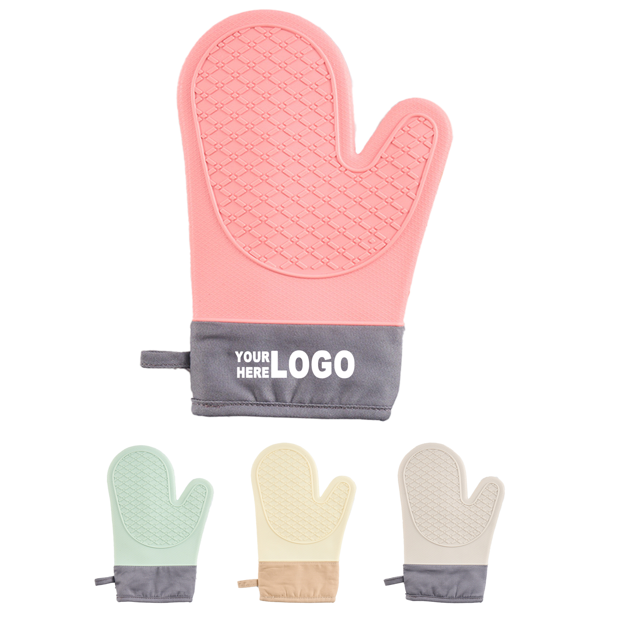 Heat Resistant Silicone Oven Mitt 2