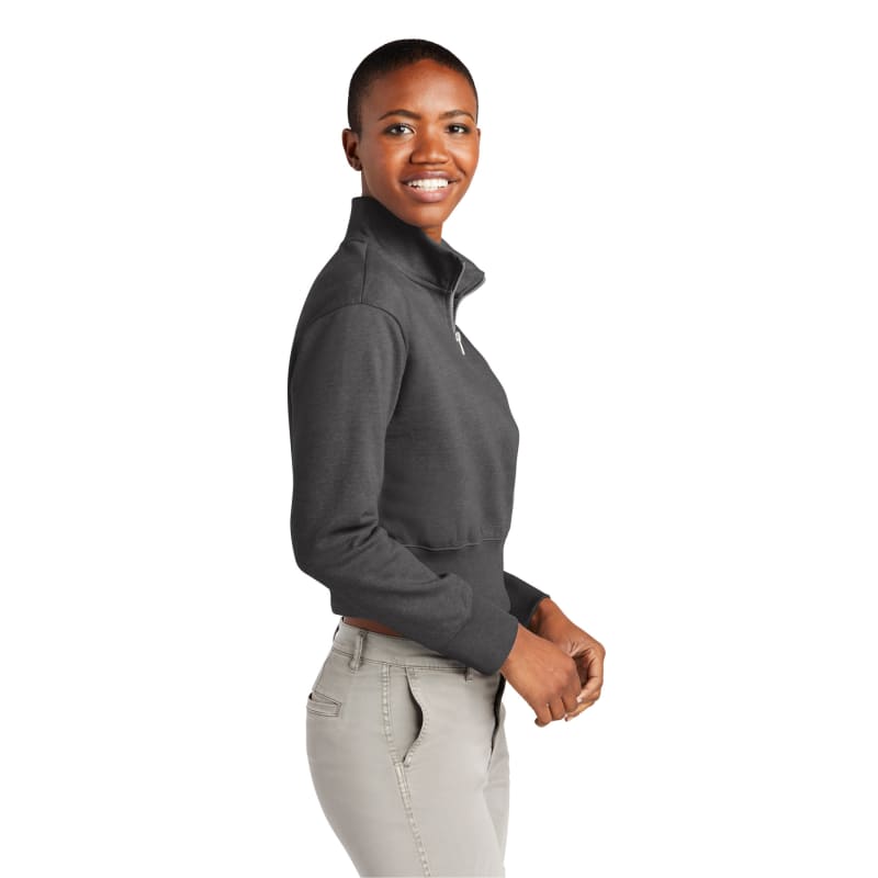 District Women's V.I.T. Fleece 1/2-Zip, custom hoodie or sweatshirt with logo imprint 24