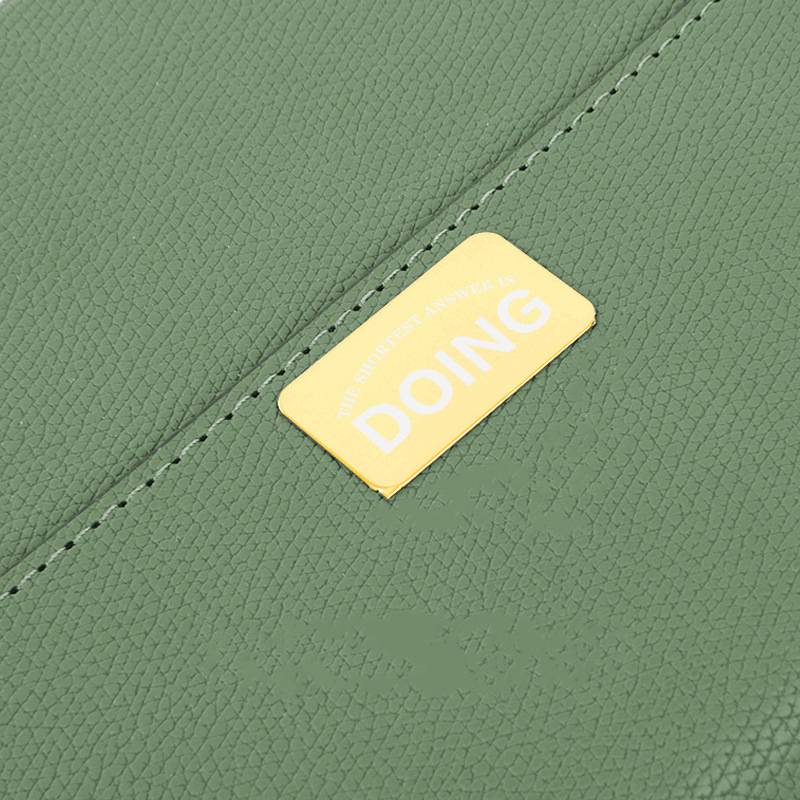 A5 Custom PU Leather Cover Business Notebook 4