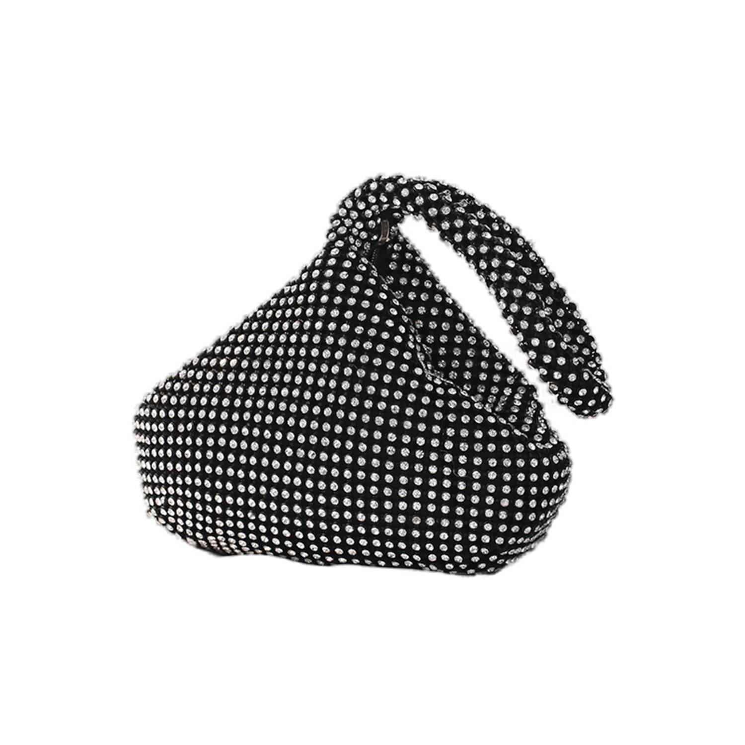 Mini Triangle Diamond Dinner Handbag 7