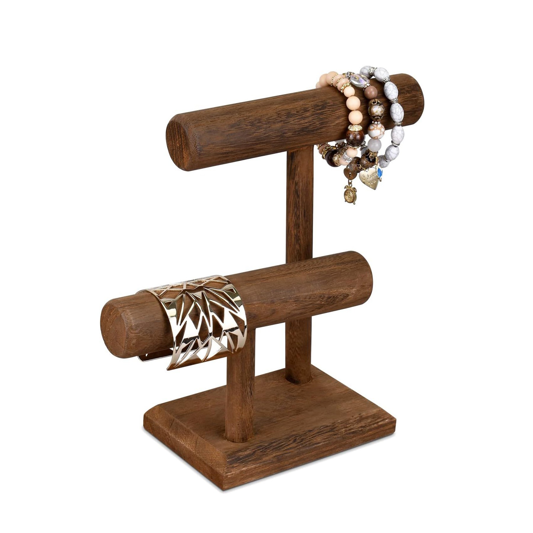 Vintage Wooden Jewelry Stand 4