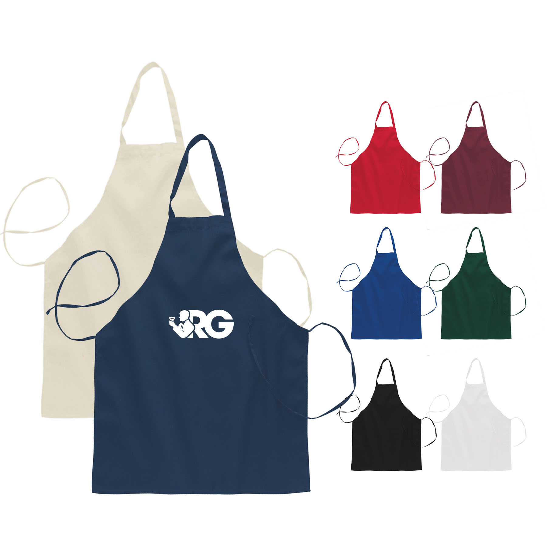 7.5 oz. Twill Butcher Apron 2
