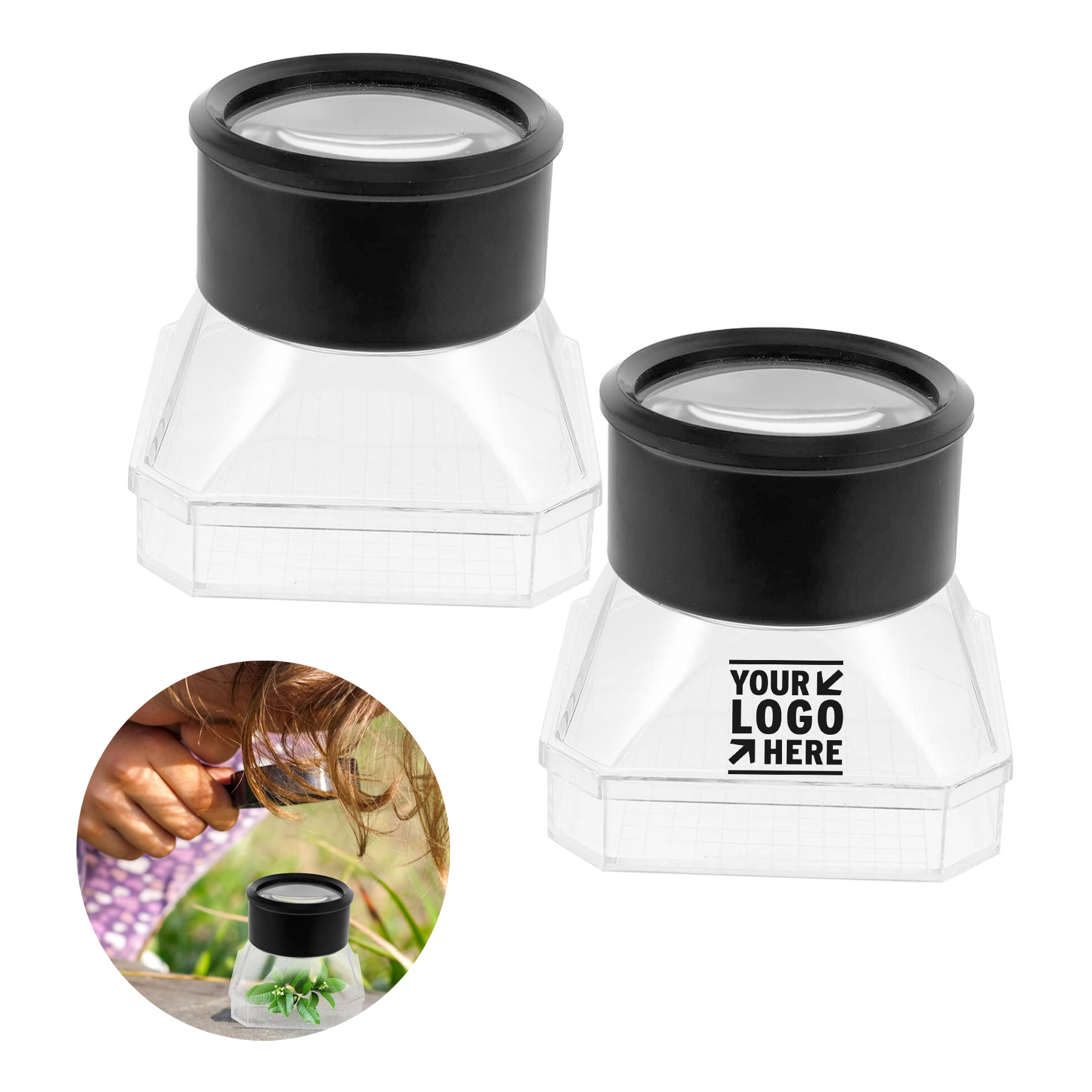 Bug Viewer Microscope Box Insect Magnifier Case for Kids 2