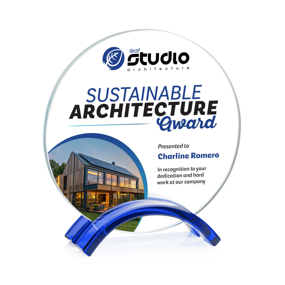 Holton VividPrint™ Award - Blue 8