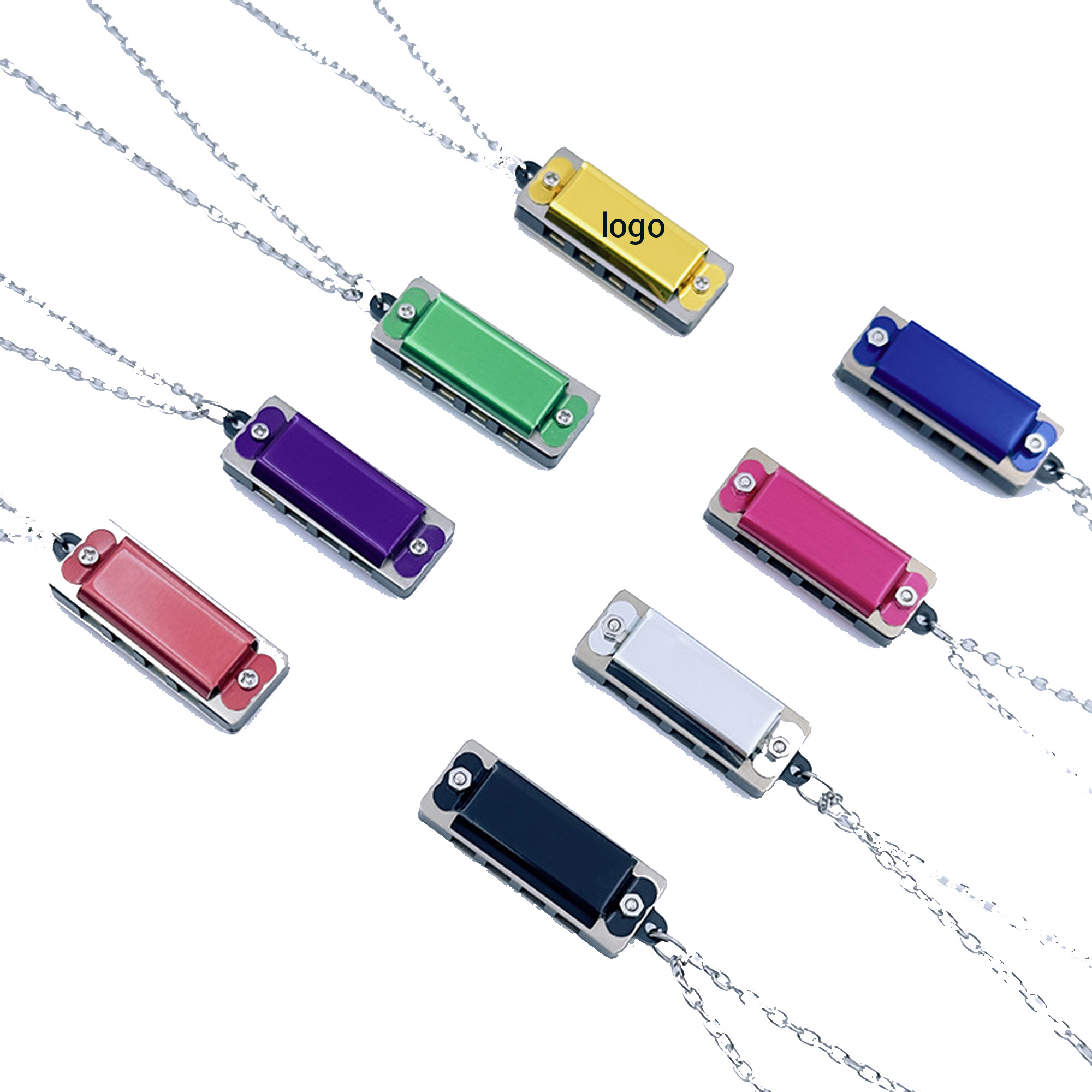 Mini Harmonica Necklace 3