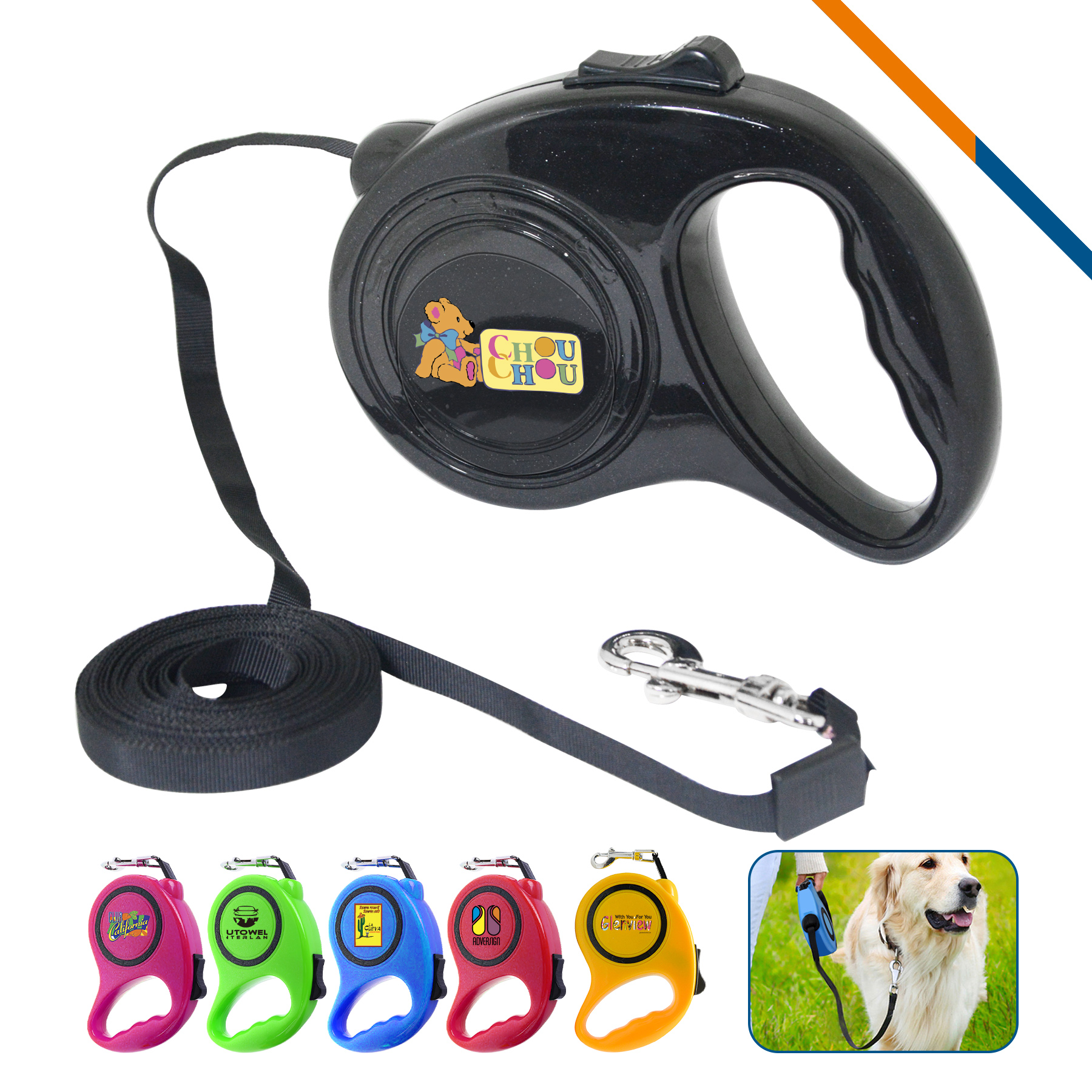 Sentinel Retractable Dog Leash 4