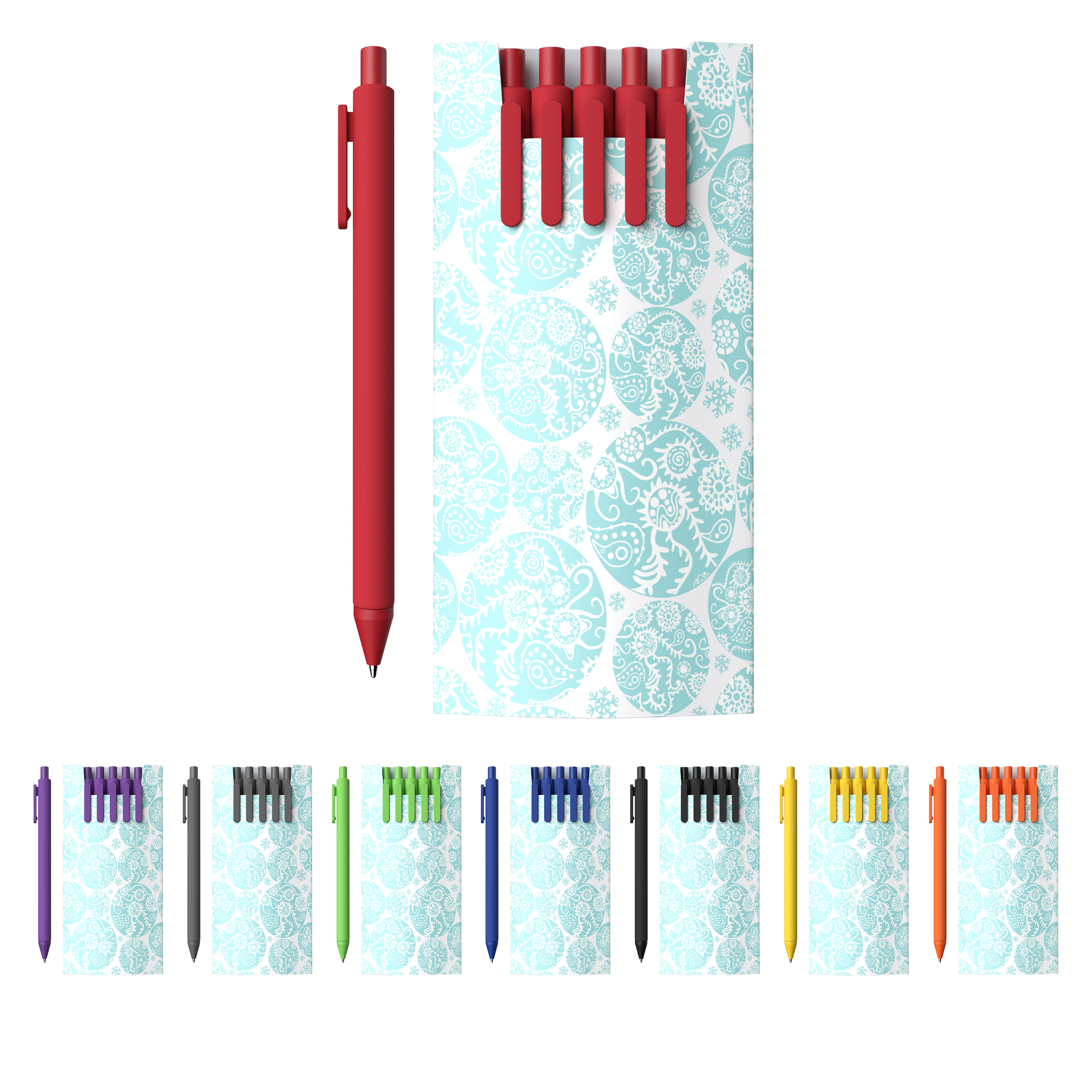 5-piece alix pen set and custom sleeve