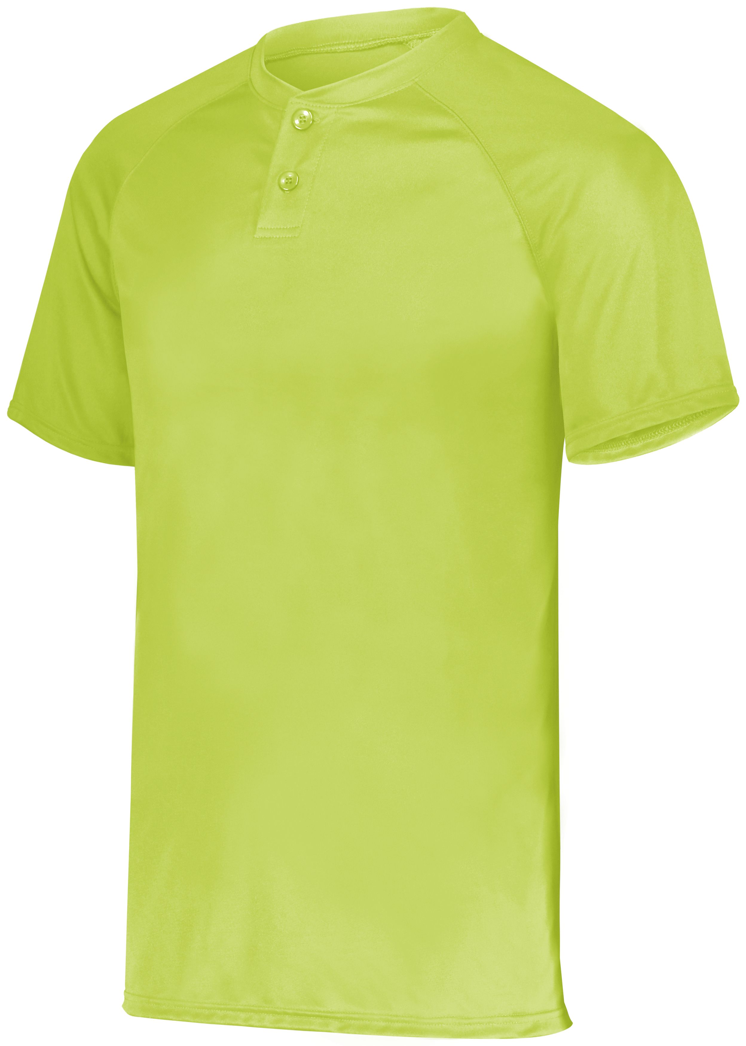 Youth Attain Wicking Two-Button Baseball Jersey 7