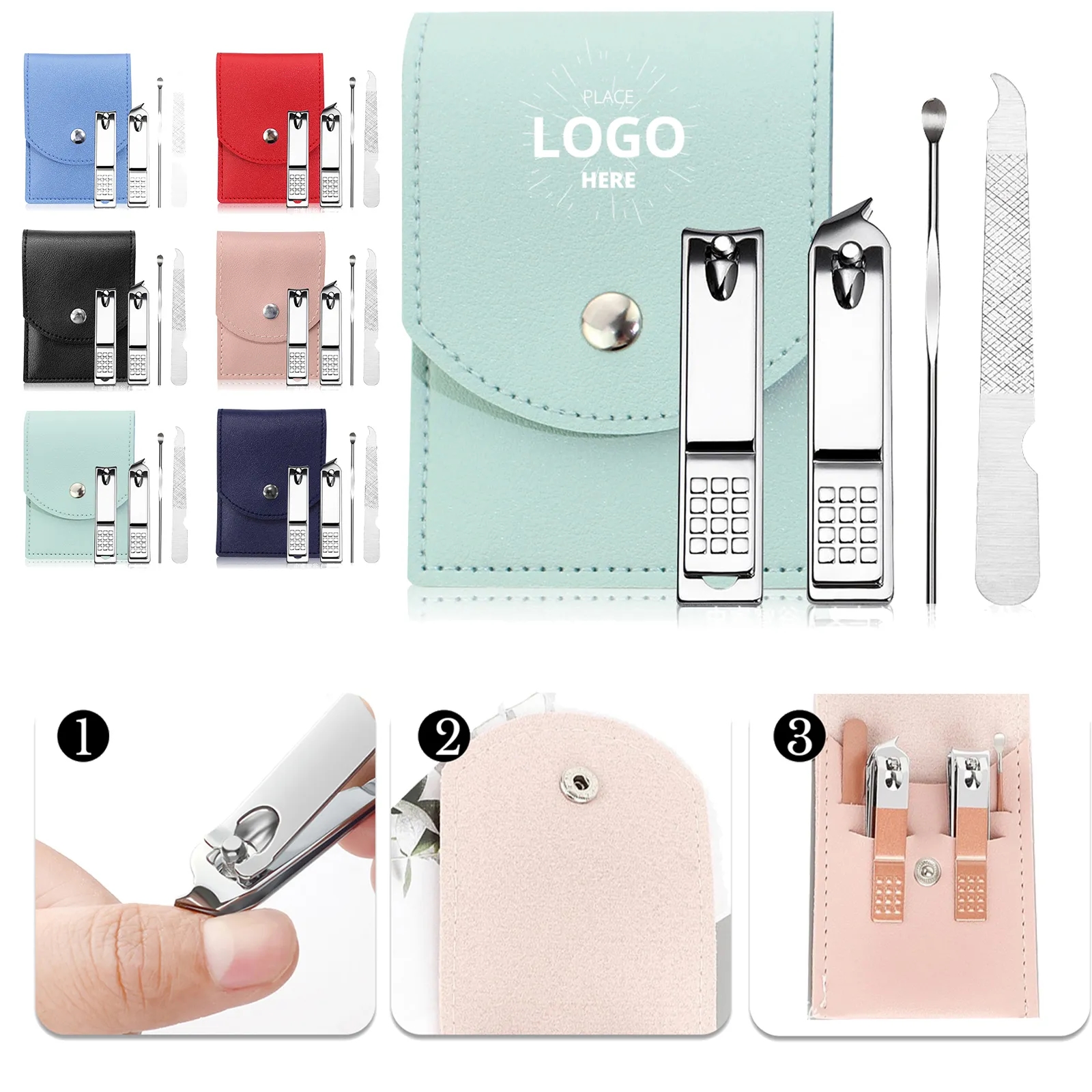 Travel-Sized 4-Piece Manicure Set 3
