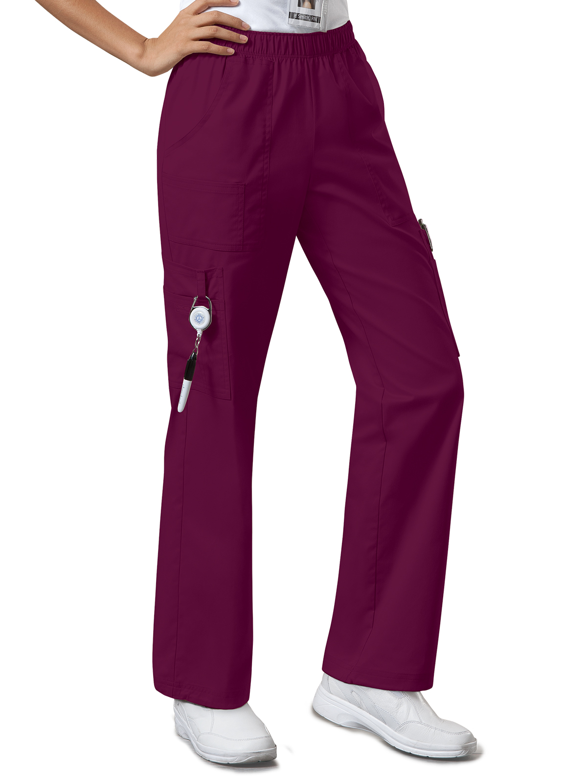 Cherokee - Workwear Core Stretch - Mid Rise Pull-On Cargo Pant 7