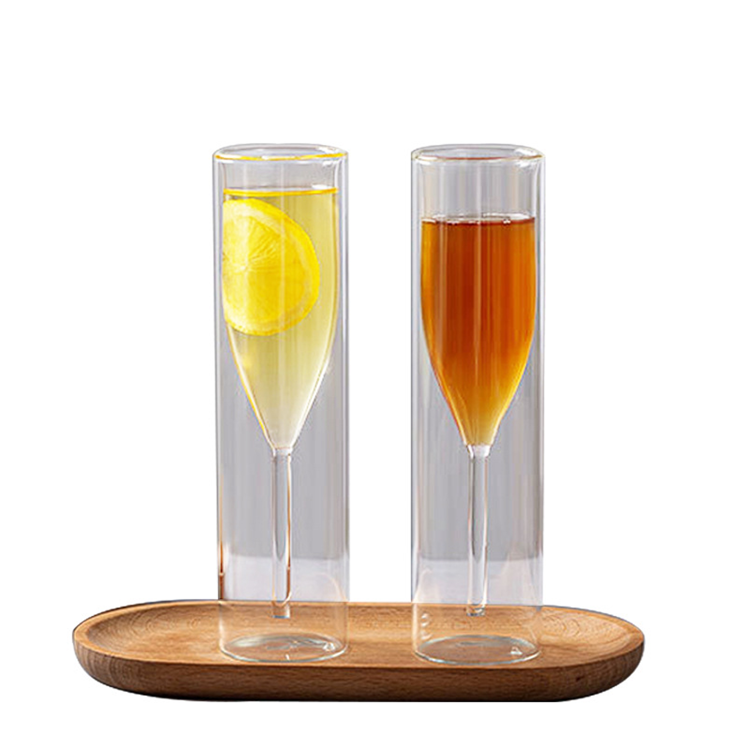 4oz Double Wall Champagne Flute 6