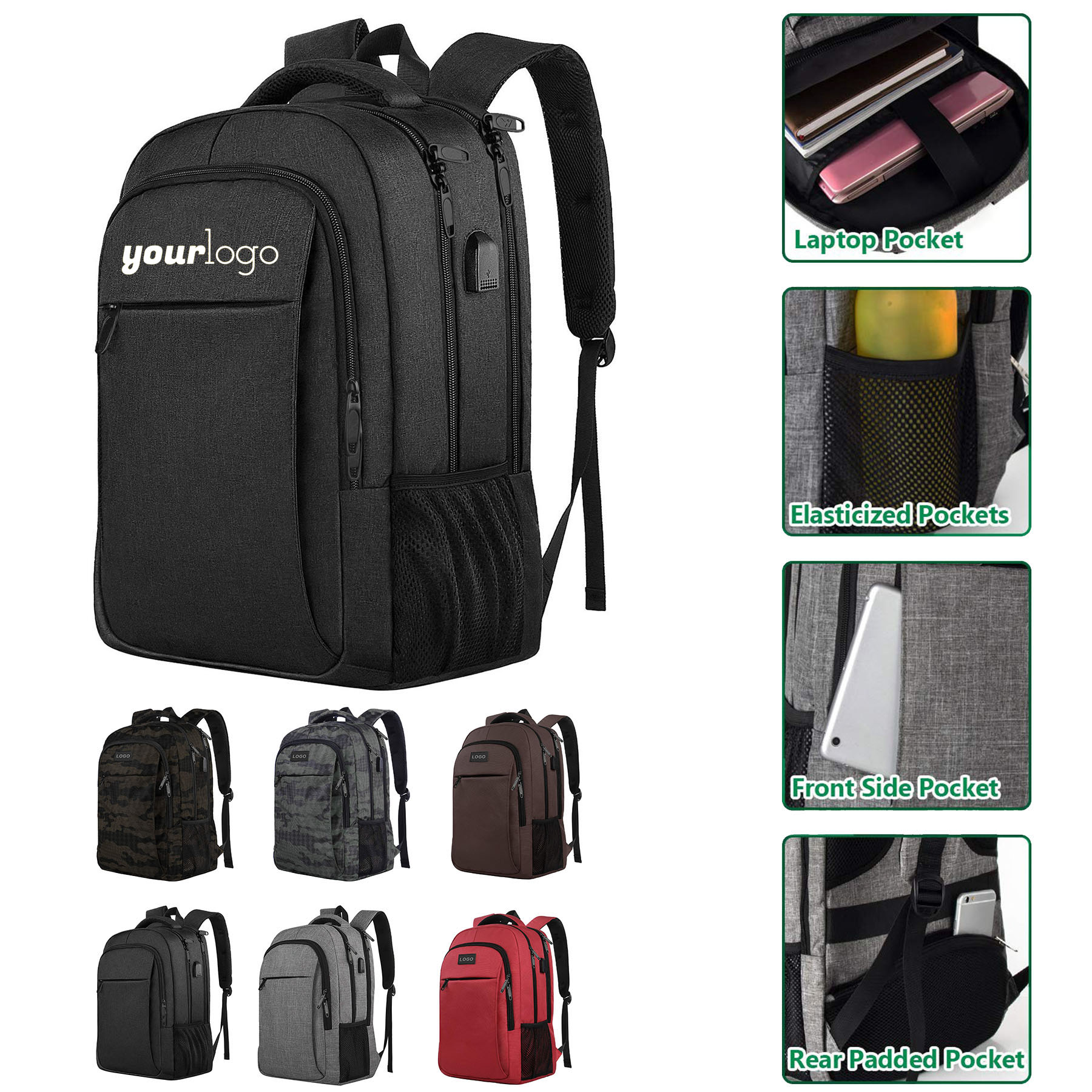 Business Laptop Backpack 2