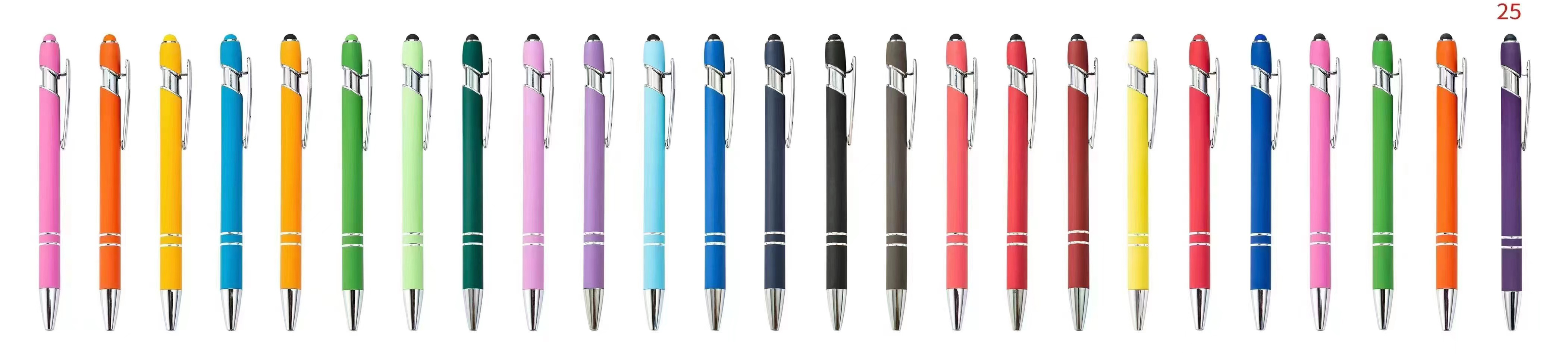 Velour™ Naishi Metal Accents Velvet Stylus Pen 15