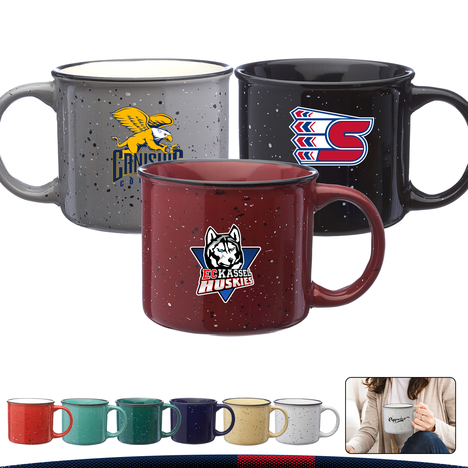 13 oz.Camping Coffee Mugs 2