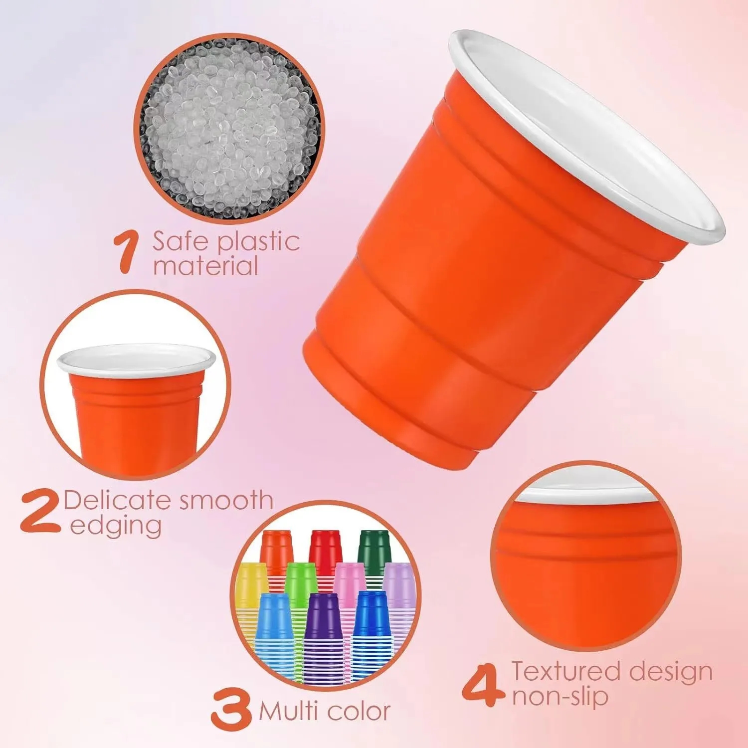 16oz Stadium Plastic Cups 5