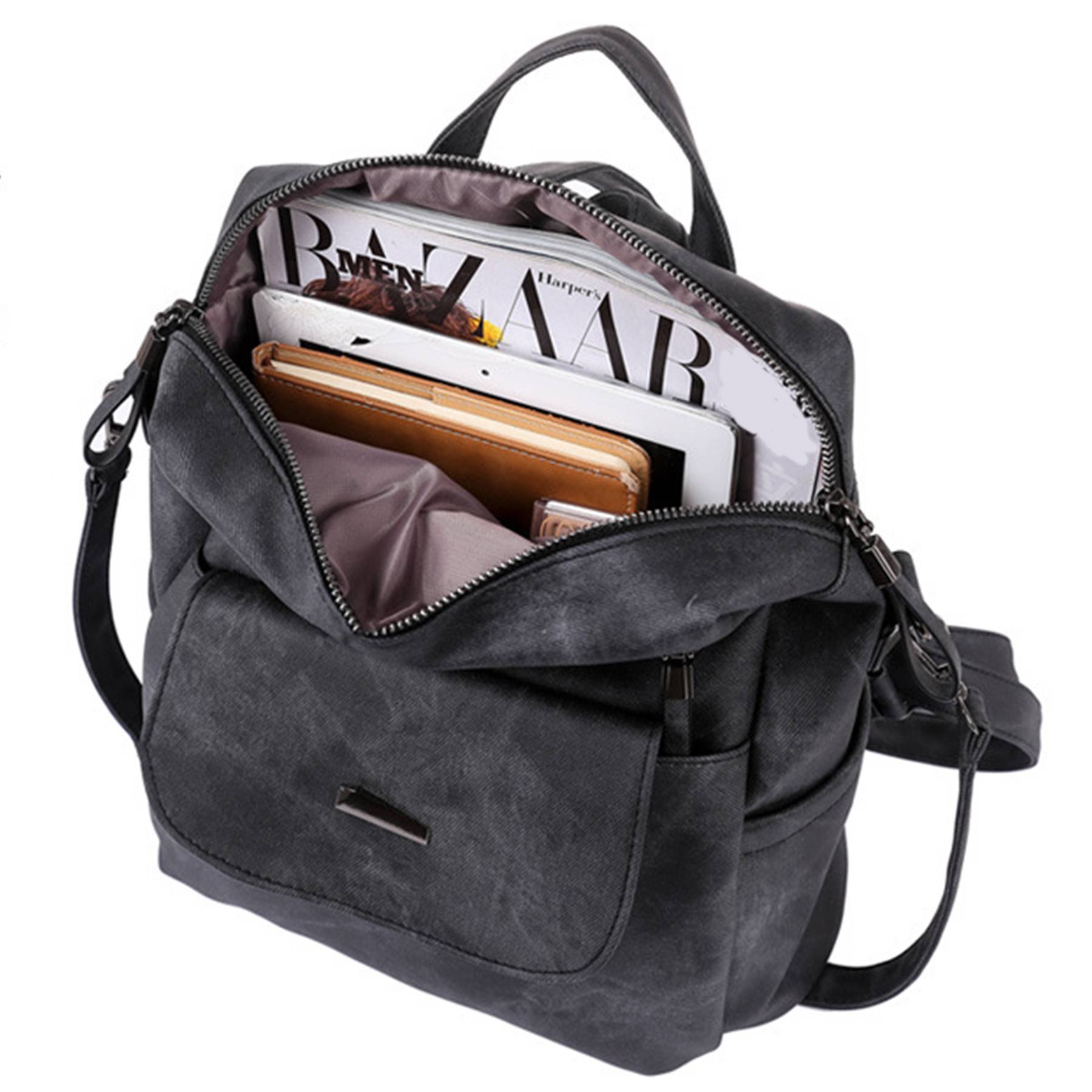 PU Leather Backpack for Women 9