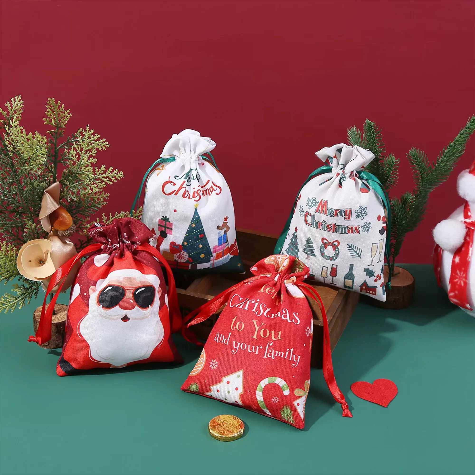 Christmas Eve Gift Bags Can Be Customized 2