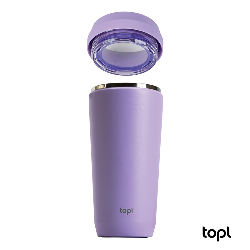 TOPL® 16 oz. Double Wall, Recycled Stainless Steel 360° Tumbler 85