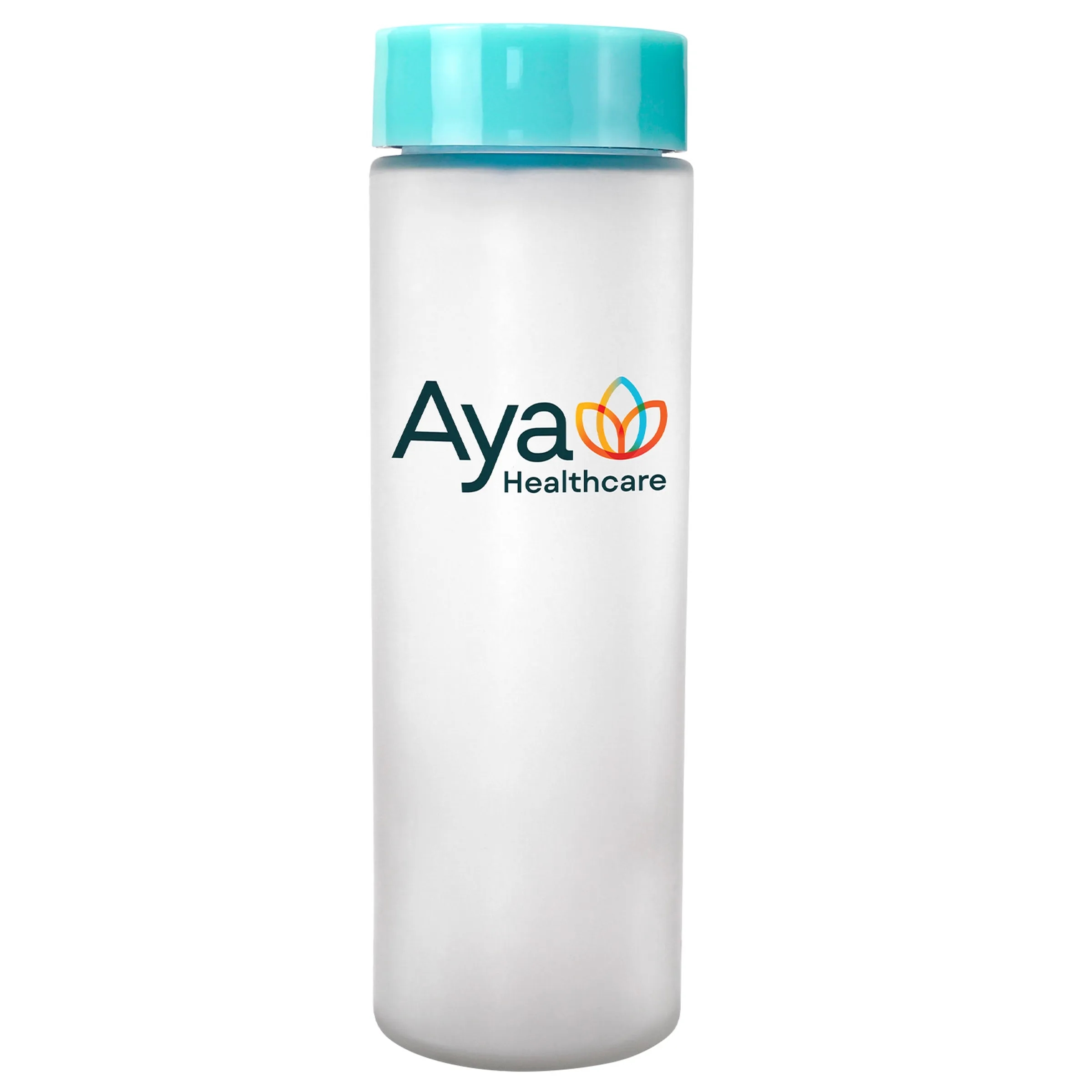 Clear View 22 oz. Full Color Frosted Glass Bottle 18