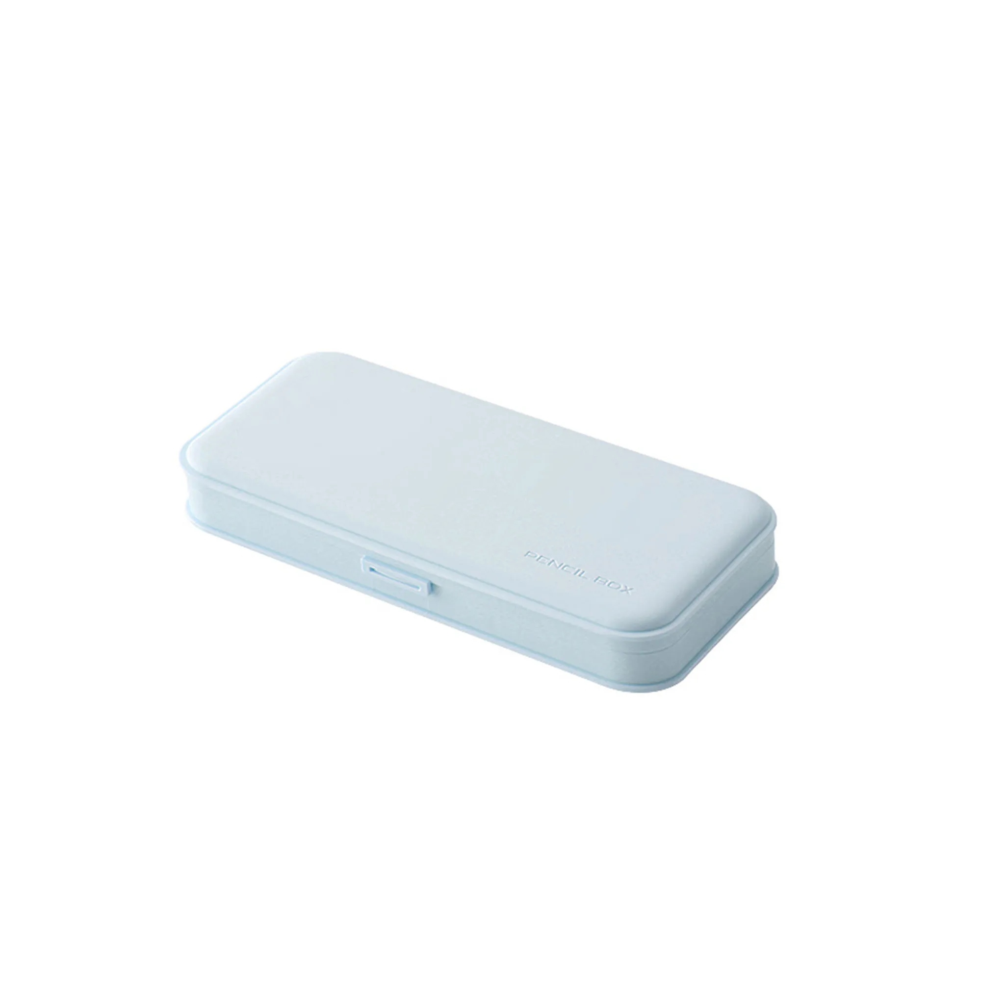 Large Capacity Colored  Plastic Student Pencil Box 5