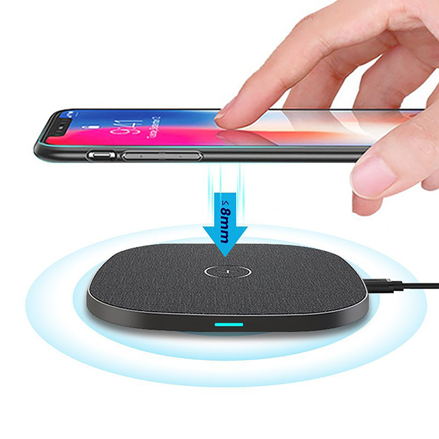 Wireless Charger – Fast, Safe Charging for Apple and Android 2