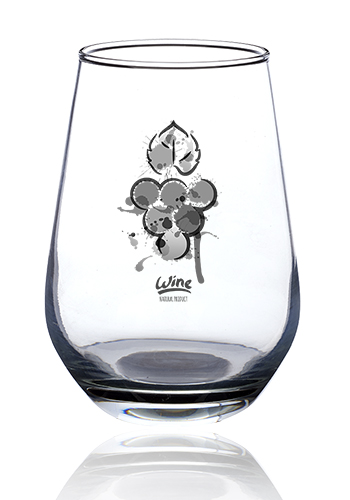 16 oz. Vaso Silicia Stemless Wine Glasses 1