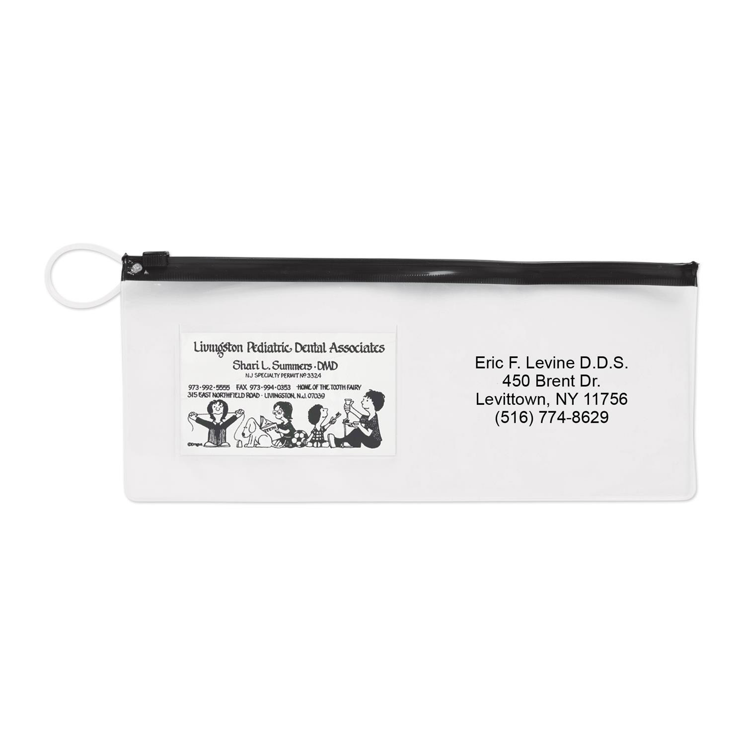 Pouch w/ Business Card Slot & Assorted Color Trim 7