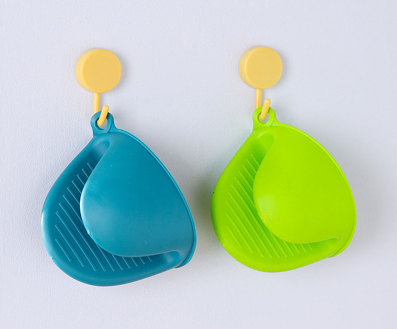 Silicone Anti Heat Glove Cooking Pinch Mitts 7