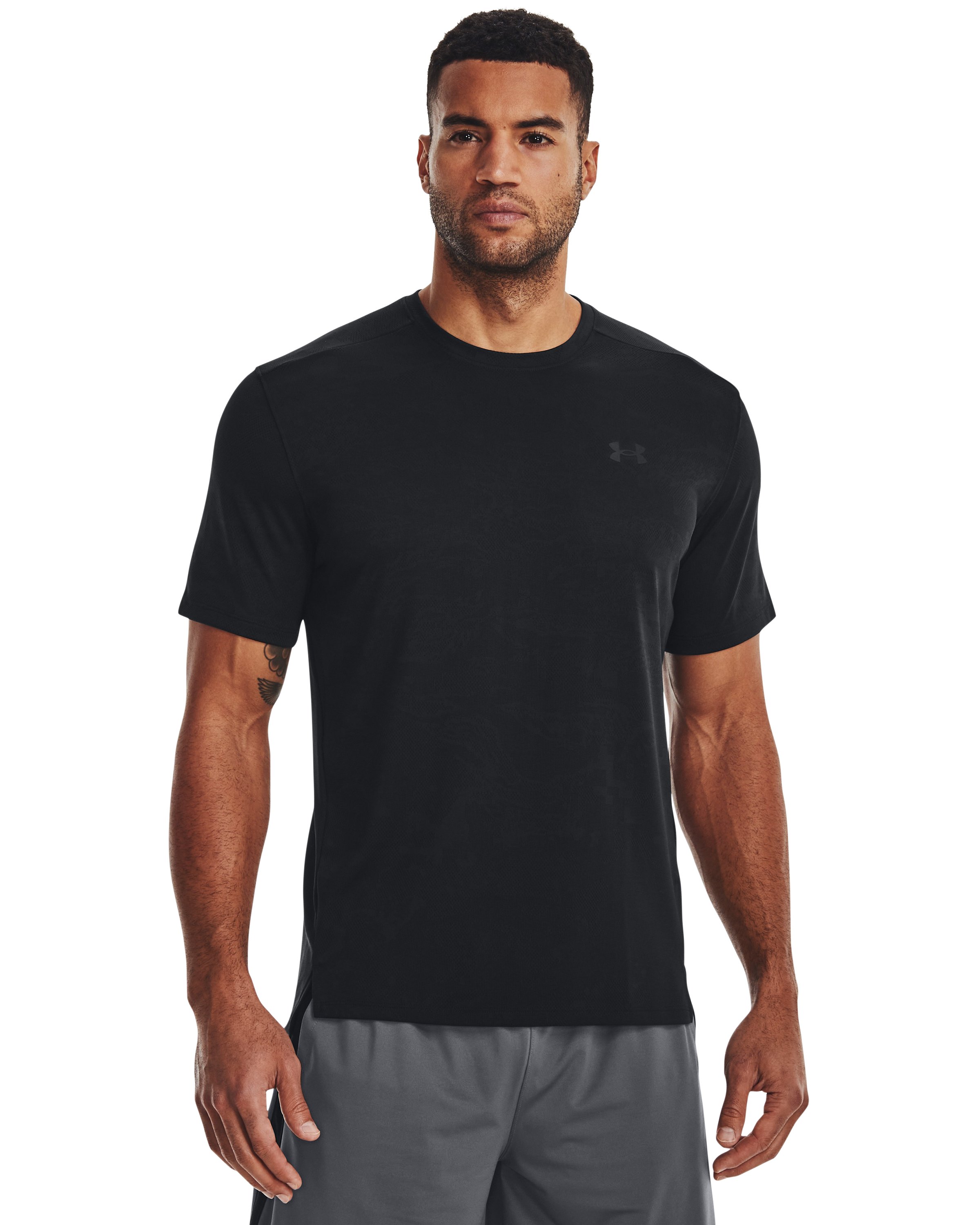 UA Tech Vent Jacquard Men's Short Sleeve 15