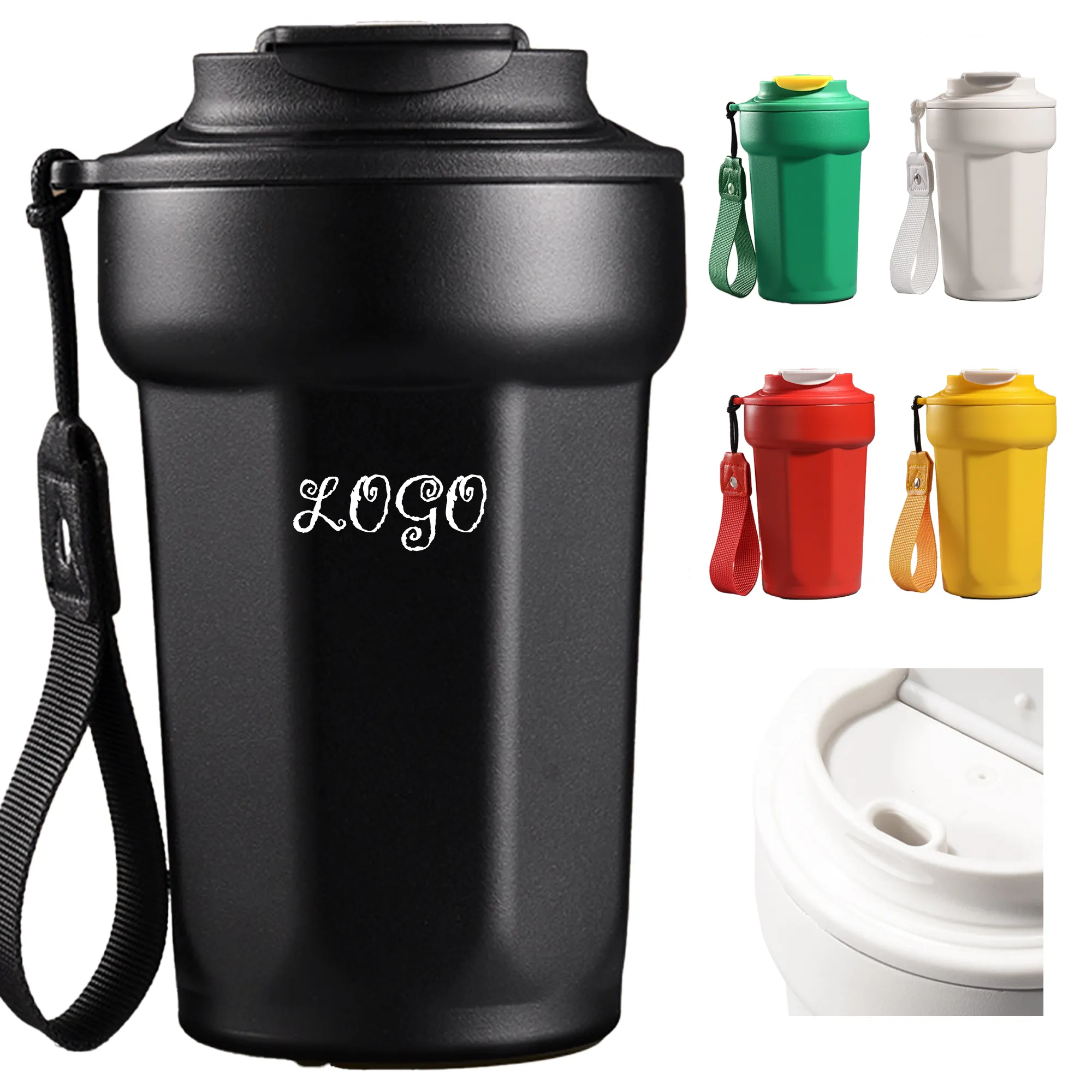 MOQ 30 16oz Stainless Steel Octagonal Tumbler 3