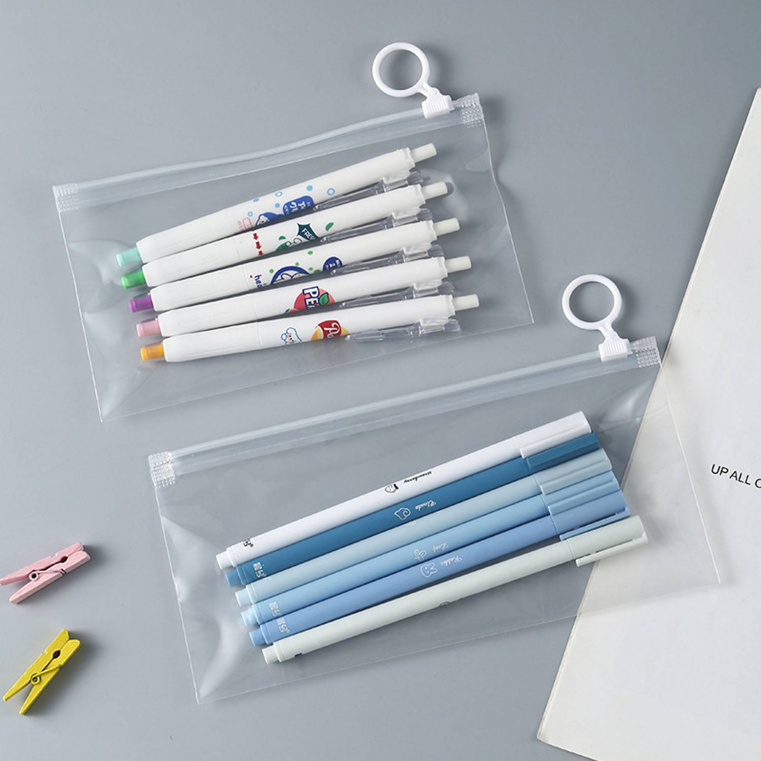 Clear PVC Pencil Bag 11