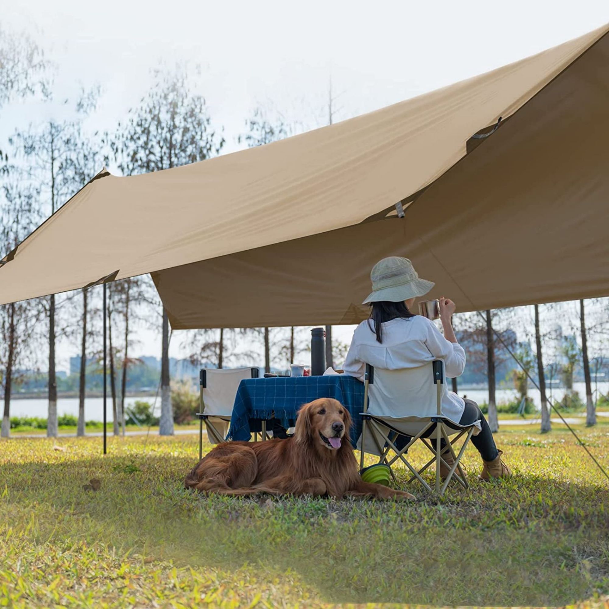 Hexagon Hammock Rain Fly 4