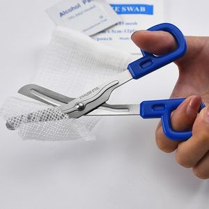 Emergency Medical Scissors with Stainless Steel Serrated Blades 23