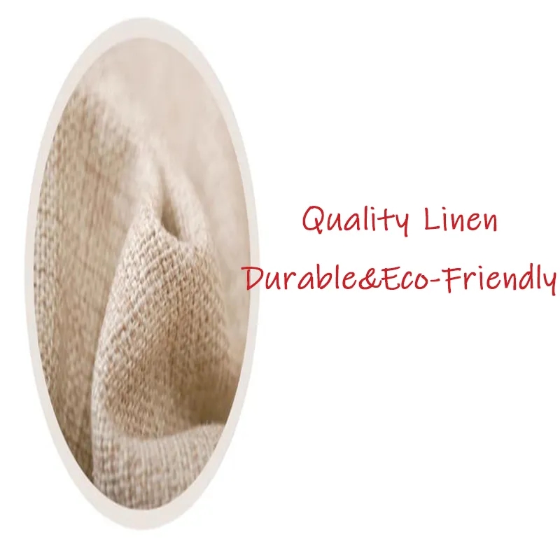Custom Design Linen Pillow Case MOQ 100PCS 3